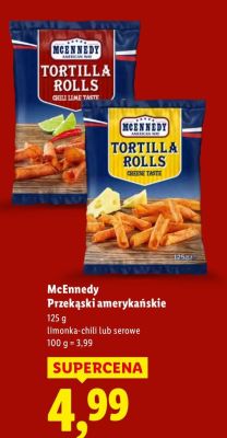 Przekąski amerykańskie serowe promocja w Lidl