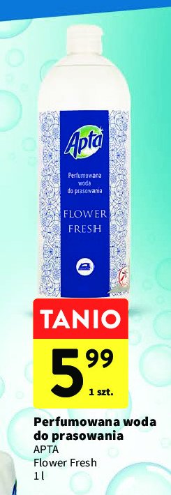 Perfumowana woda do prasowania Apta promocja
