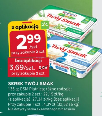 Serek Twój Smak promocja w Stokrotka