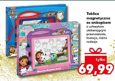 Tablica magnetyczna ze znikopisem promocja w Kaufland