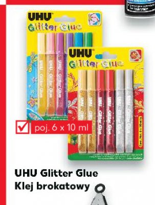 Klej brokatowy creative glitter Uhu promocja