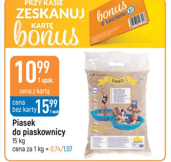 Piasek do piaskownicy Paradiso toys promocja
