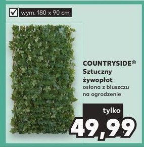 Żywopłot sztuczny 180 x 90 cm K-classic countryside promocja