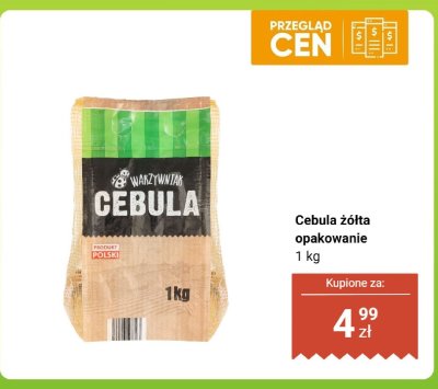 Cebula żółta promocja w Biedronka