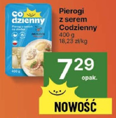 Pierogi z serem Codzienny promocja w Delikatesy Centrum