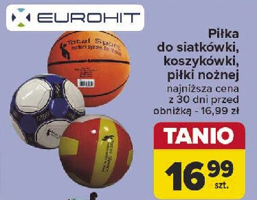 Piłka do piłki nożnej Eurohit promocja