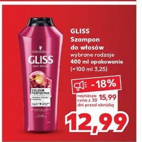 Szampon do w艂os贸w GLISS KUR COLOR SHINE & PROTECT promocja