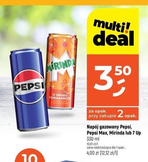 Napój Pepsi max promocja w Dealz