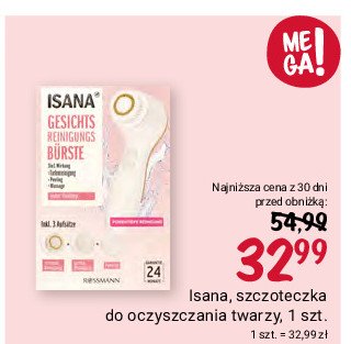 Szczoteczka do oczyszczania twarzy Isana promocja