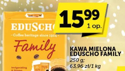Kawa mielona Eduscho Family promocja w ABC