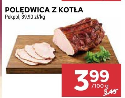 Polędwica z kotła Pekpol promocja w Stokrotka