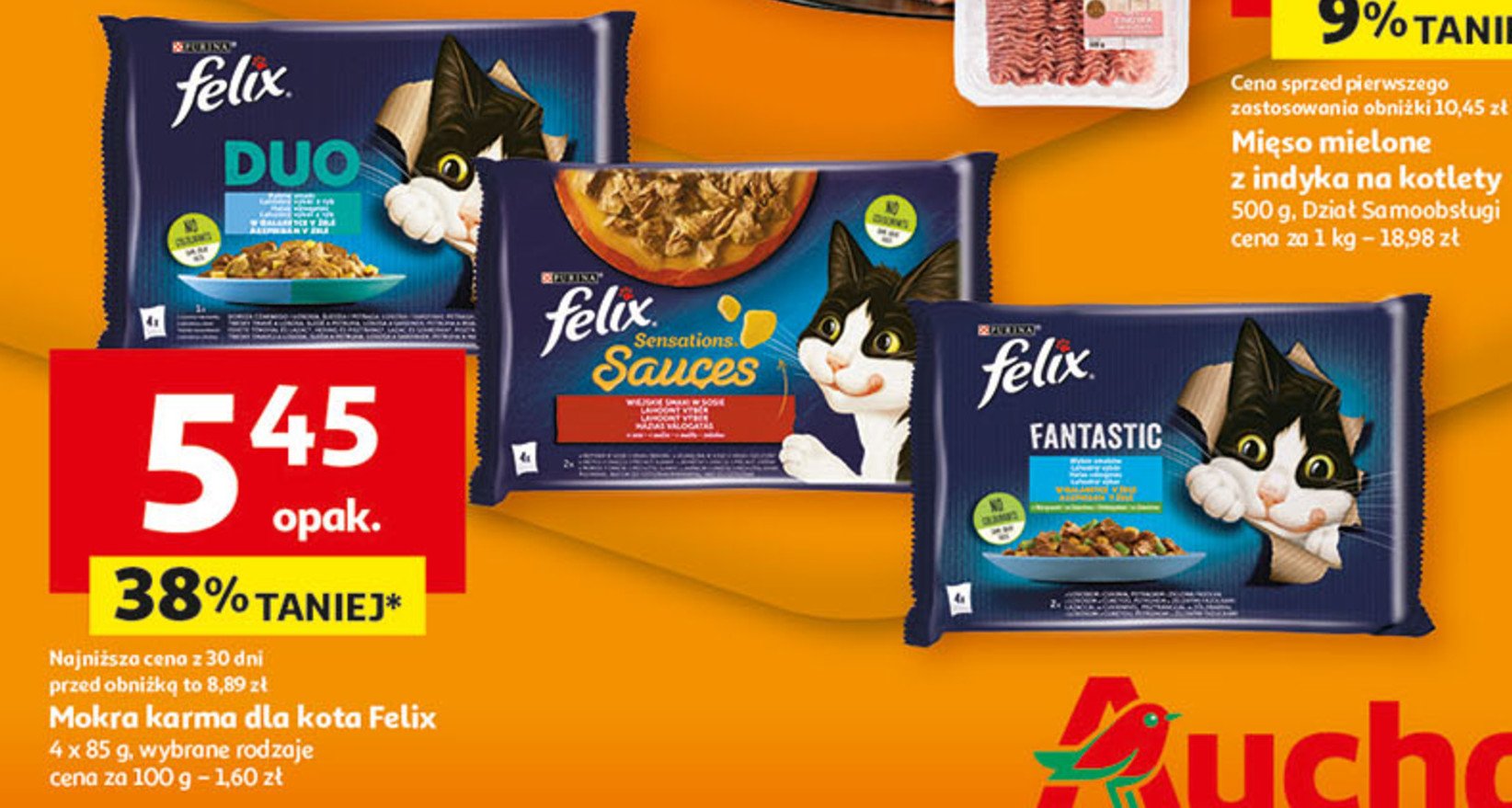 Karma dla kota wiejskie smaki Purina felix sensations sauces promocja