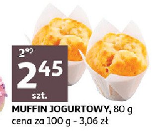 Muffin z nadzieniem jogurtowym promocja