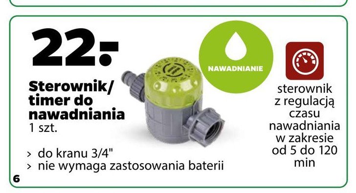 Sterownik nawadniania cyfrowy promocja
