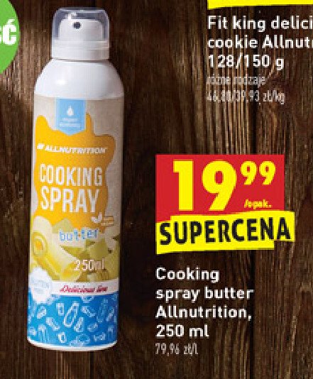 Cooking spray butter Allnutrition promocja