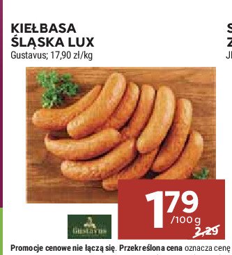 Kie艂basa 艣l膮ska Gustavus promocja