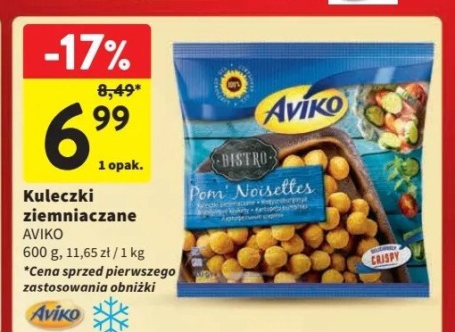 Kuleczki ziemniaczane Aviko promocja