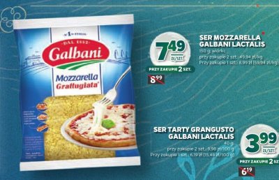 Ser Mozzarella Galbani Lactalis promocja w Stokrotka