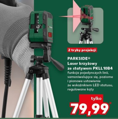 Laser krzyżowy ze statywem PARKSIDE PKLL10B4 promocja w Kaufland