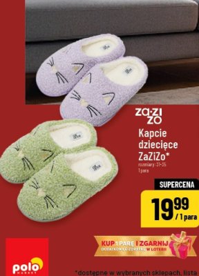 Kapcie dziecięce  promocja w POLOmarket