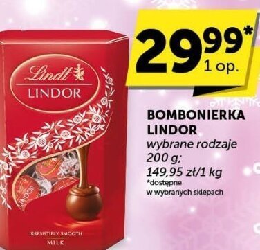 Bombonierka Lindor promocja w ABC