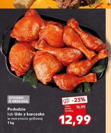 Podudzie z kurczaka w marynacie na grilla promocja