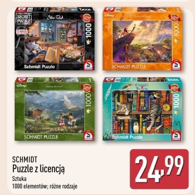 Puzzle z licencją promocja w Aldi