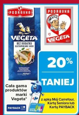 Cała gama produktów marki Vegeta promocja w Carrefour Market