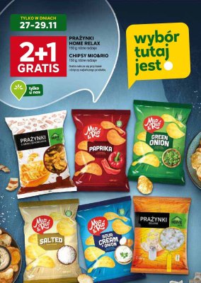 Chipsy Prażynki Home Relax różne rodzaje 150g promocja w Stokrotka