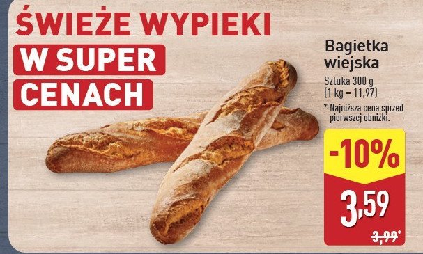 Bagietka wiejska promocja