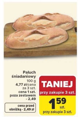 Pałuch śniadaniowy promocja w Carrefour