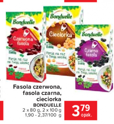 Czarna fasola Bonduelle promocja