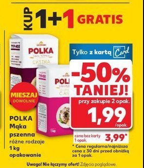 Mąka pszenna Polka Polka z natury piękna promocja