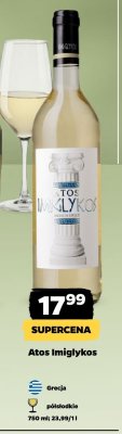 Wino Atos Imiglykos promocja w Netto