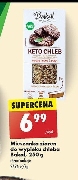 Mieszanka ziaren do chleba Bakal promocja