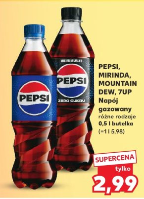 Napój gazowany różne rodzaje promocja w Kaufland
