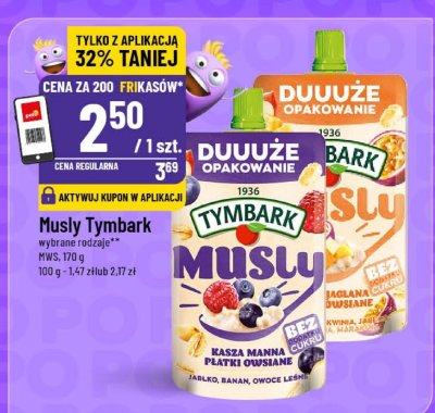 Musli Tymbark promocja w POLOmarket