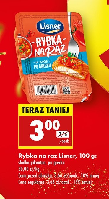 Rybka po grecku Lisner promocja