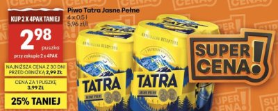 Piwo promocja w Delikatesy Centrum