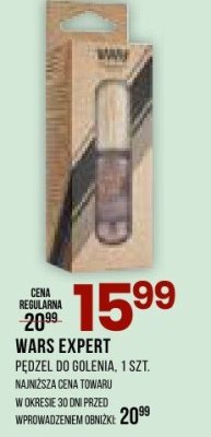 Pędzel WARS EXPERT do golenia, 1 szt. promocja w Drogerie Natura