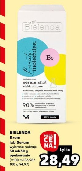 Krem ultranawilżający synbiotyczny Bielenda beauty molecules promocja