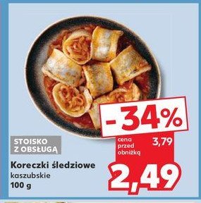 Koreczki śledziowe po kaszubsku promocja