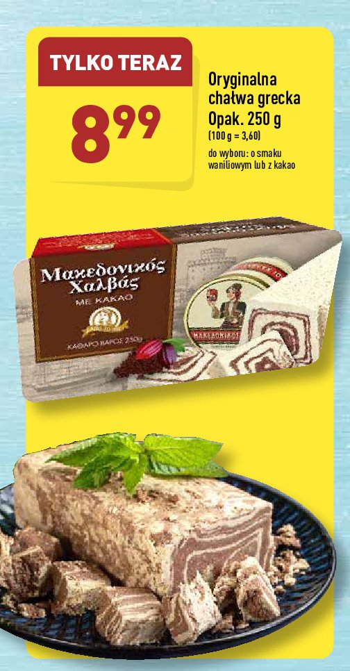 Cha艂wa grecka sezamowa promocja