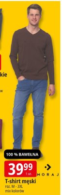 T-shirt męski Moraj promocja w Leclerc