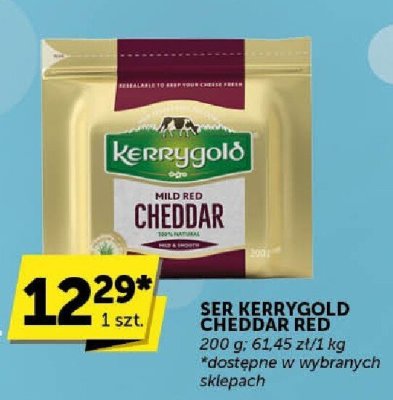 Ser Kerrygold Cheddar Red promocja w Groszek