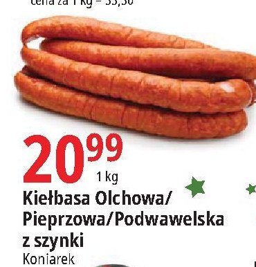 Kie艂basa podwawelska Koniarek promocja