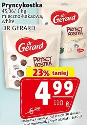 Przymkostka mleczno-kakaowa white DR GERARD promocja w Prim Market