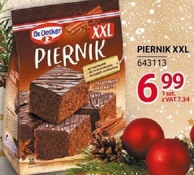 Piernik XXL Dr. Oetker 643113 promocja w Selgros