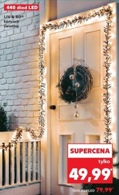 Łańcuch świetlny 440 LED promocja w Kaufland