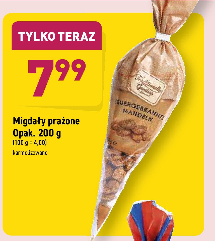 Migdały prażone karmelizowane promocja